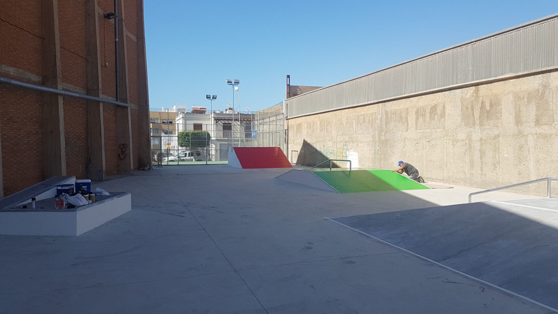 Ejecución de Skatepark en Benahadux, Almería
